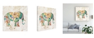 Trademark Global Danhui Nai Boho Paisley Elephant I Canvas Art - 19.5" x 26"